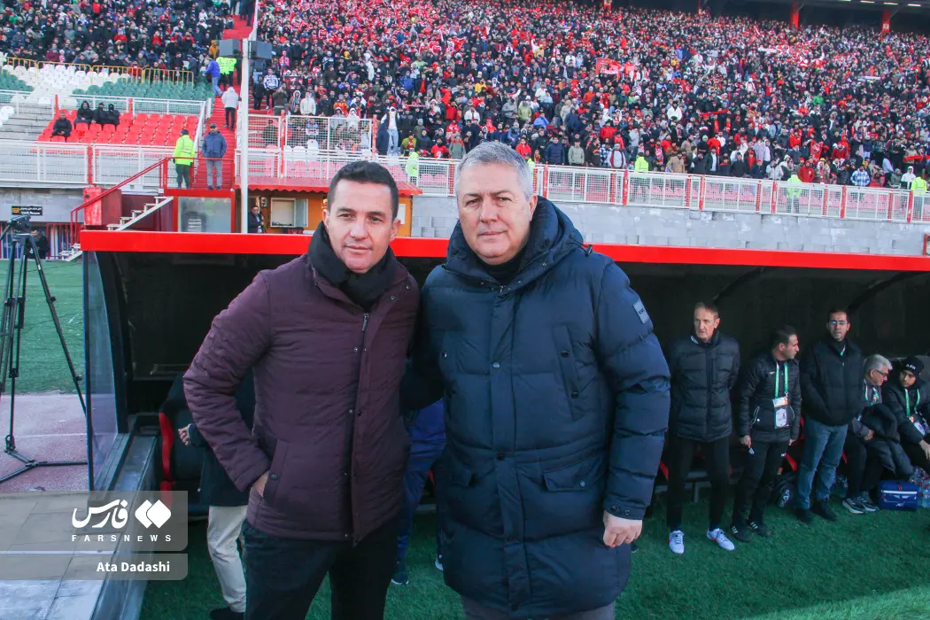 اوسمار و سرمربی تراکتور