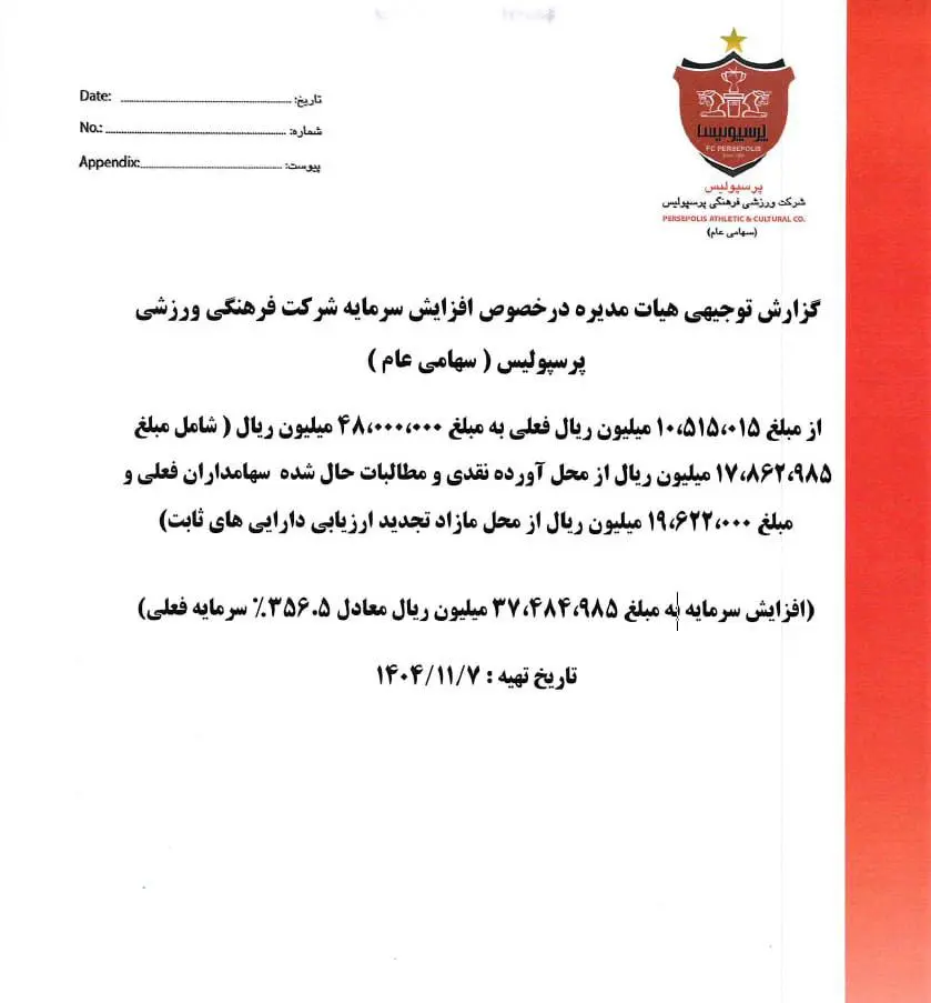 آخرین راه پرسپولیس برای جلوگیری از انحلال!