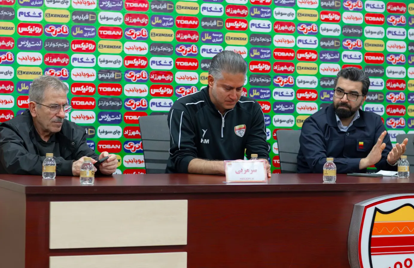 جلسه معارفه حمید مطهری، سرمربی تیم فولاد خوزستان