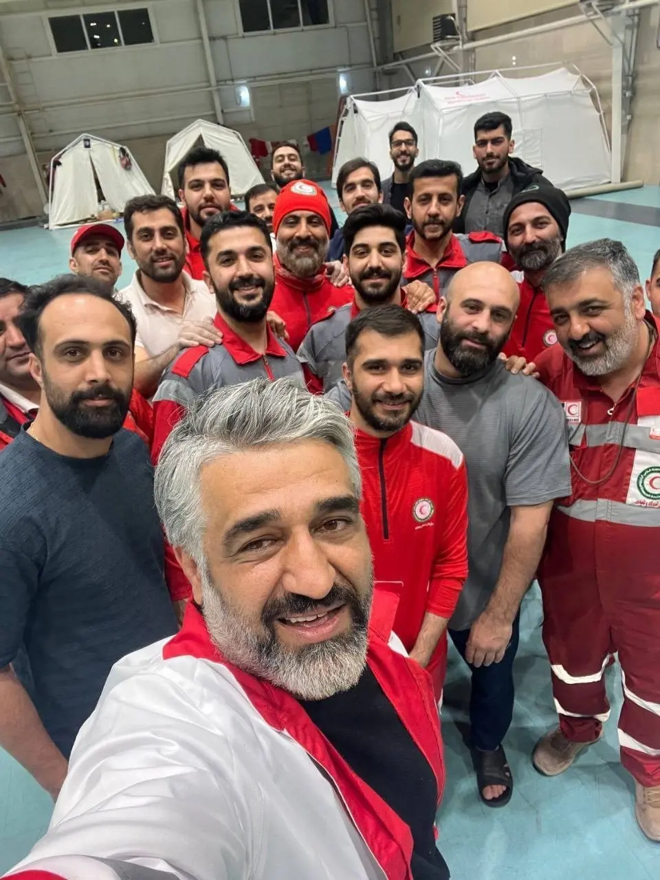 پژمان جمشیدی و آغاز سال نو با یک سلفی جذاب