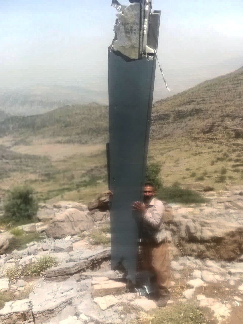 شکار پهپاد اسراییلی توسط مرد روستایی لُر