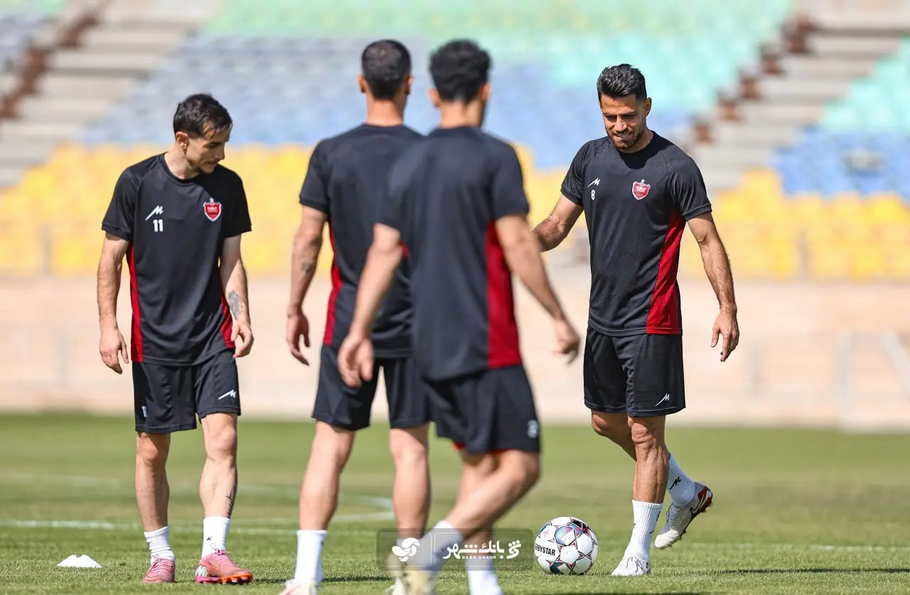 آخرین تمرین پرسپولیس و پرواز به سمت خرم آباد