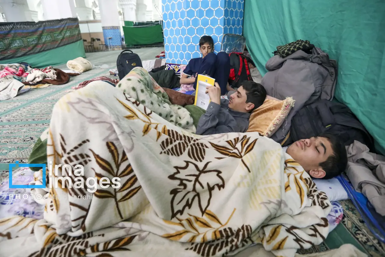 اعتکاف در مسجد ملا اسماعیل یزد