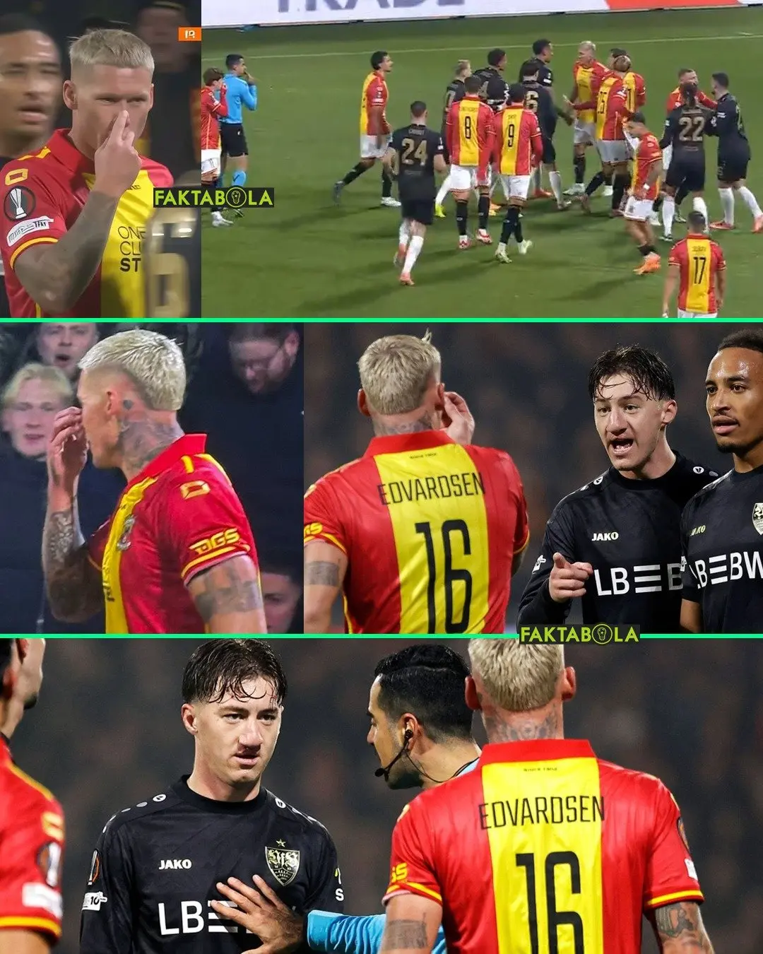 تمسخر زشت بینی آنجلو اشتیلر توسط بازیکن سوئدی؛ شاید عذرخواهی نکنم! 1