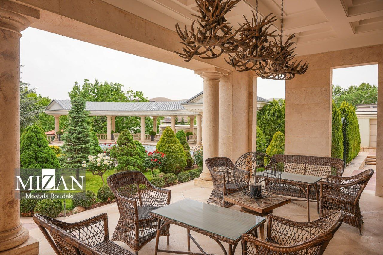 تصاویر ویلای ۸ هزار متری متهم ردیف اول چای دبش