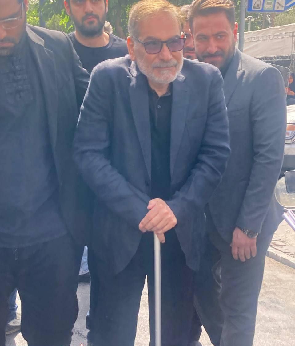 شمخانی در مراسم تشییع شهدای حمله اسراییل