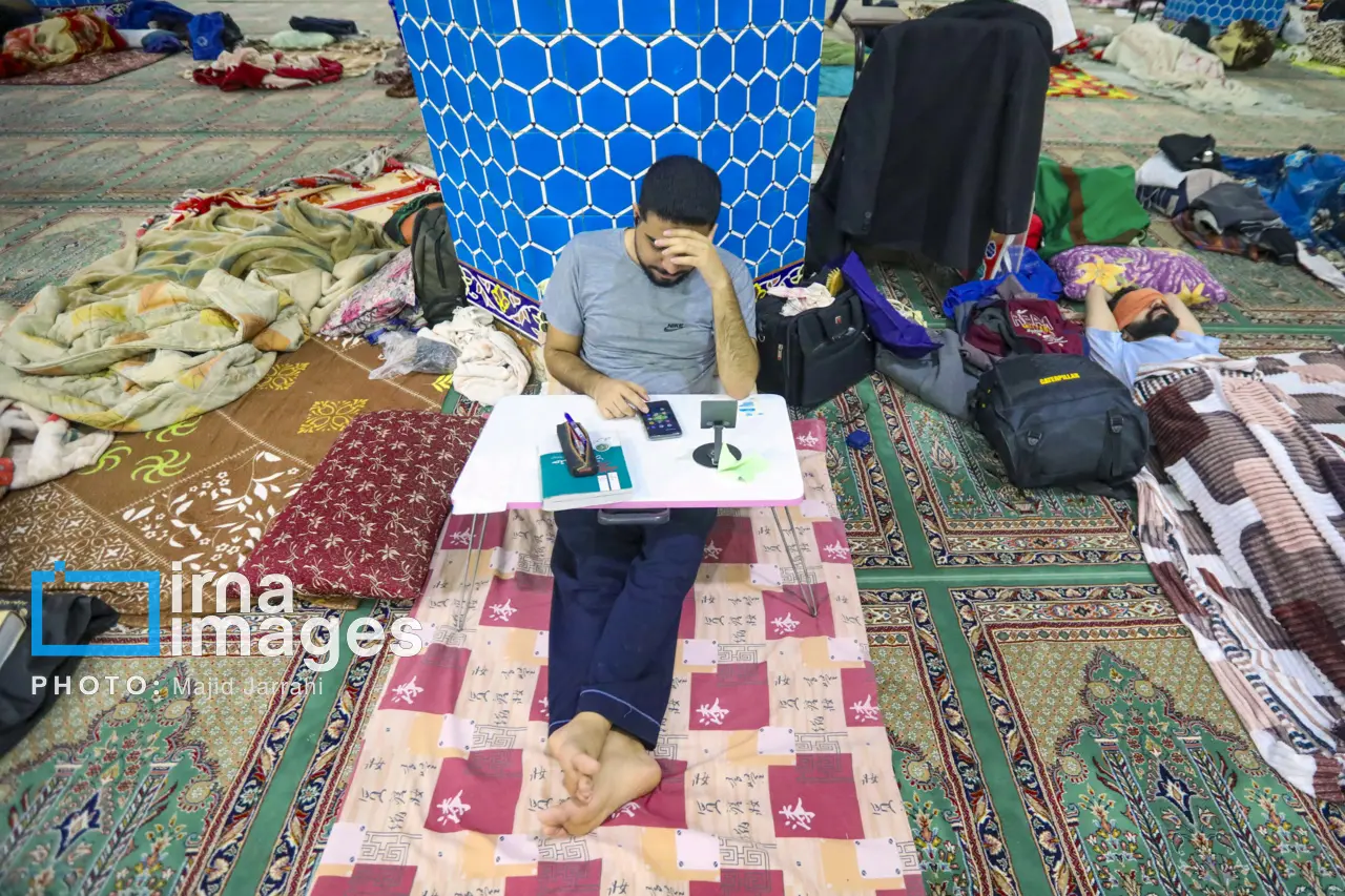 اعتکاف در مسجد ملا اسماعیل یزد