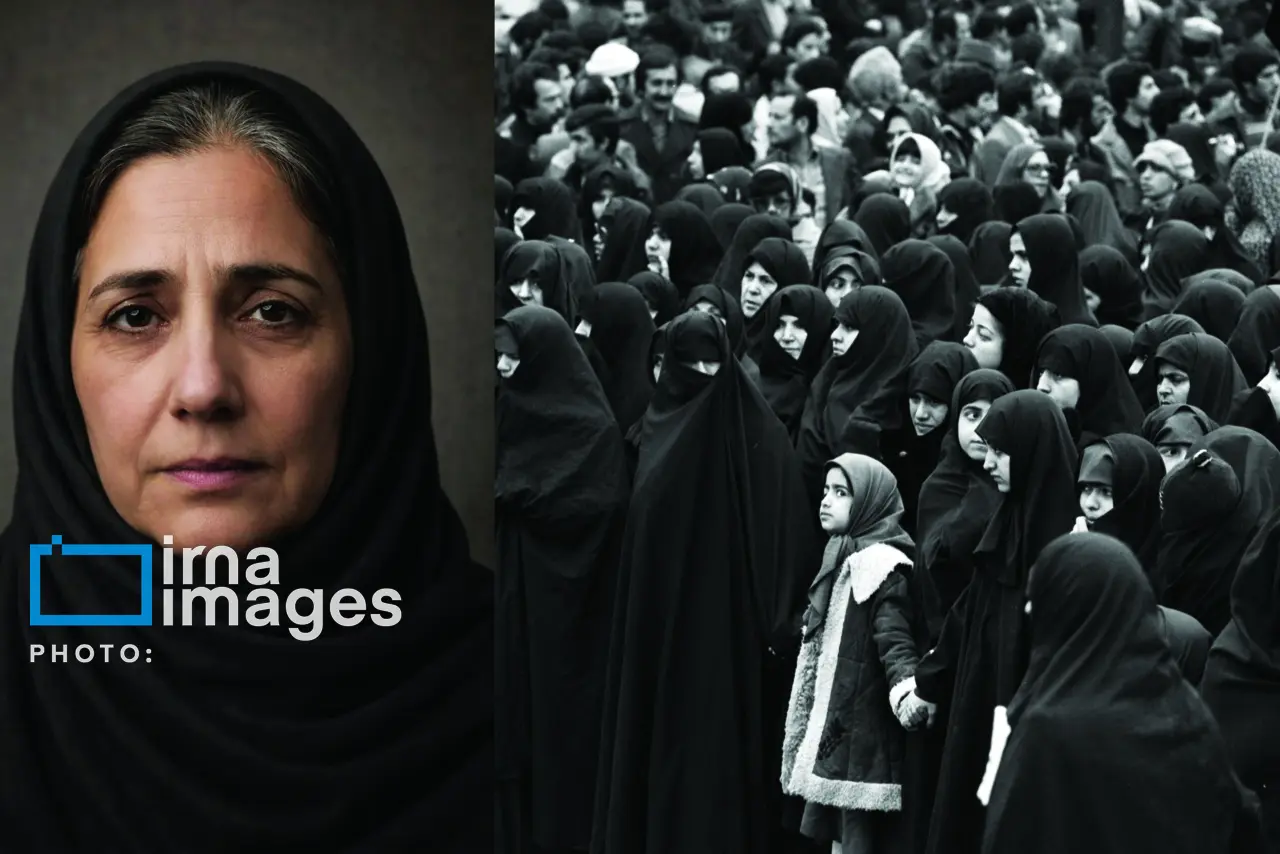 تصاویر هوش مصنوعی از کودکانی که در راهپیمایی 57 بودند