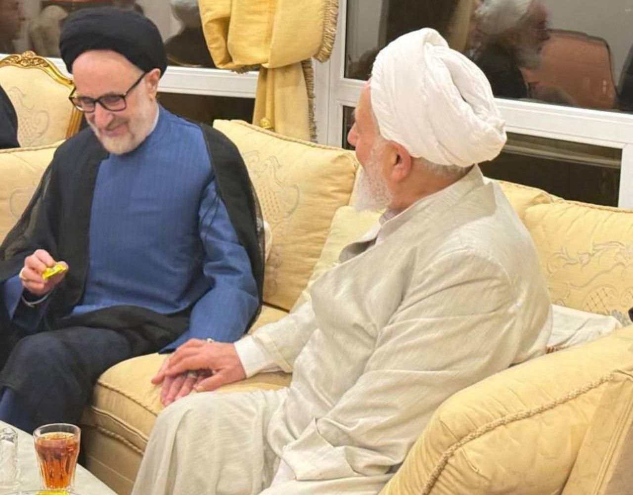 کروبی و خاتمی در خانه کرباسچی