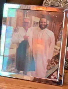 تصویری از بن سلمان و اپستین 