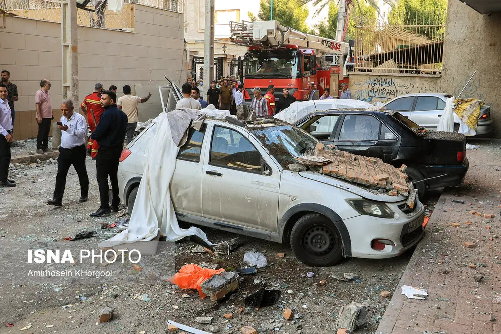 انفجار در واحد مسکونی بندرعباس
