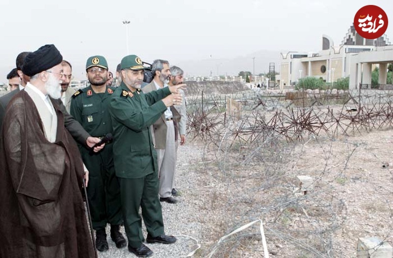 رهبر انقلاب و سردار سلیمانی در کرمان