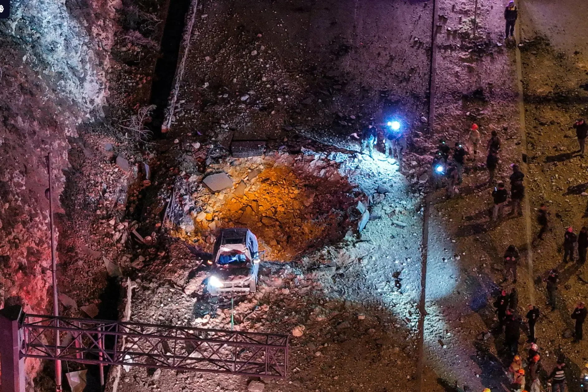 خسارت موشک ایرانی در اسراییل 