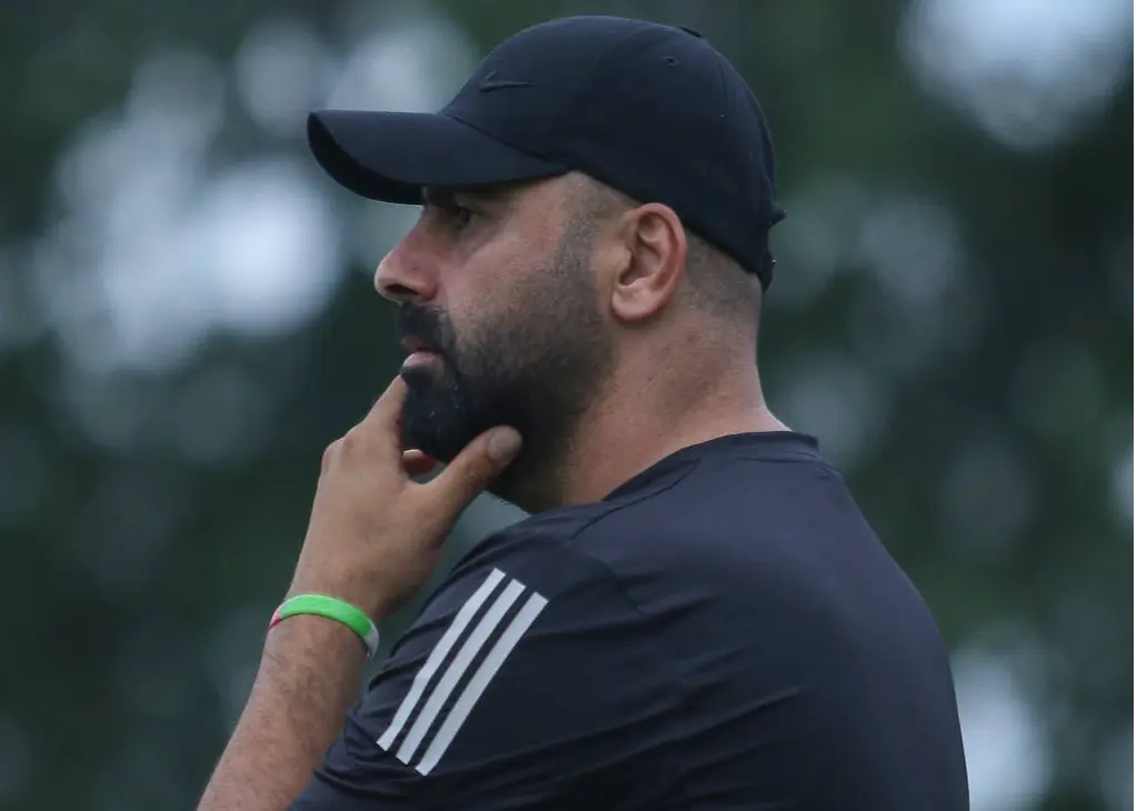 مازیار زارع سرمربی تیم فوتبال ملوان بندرانزلی