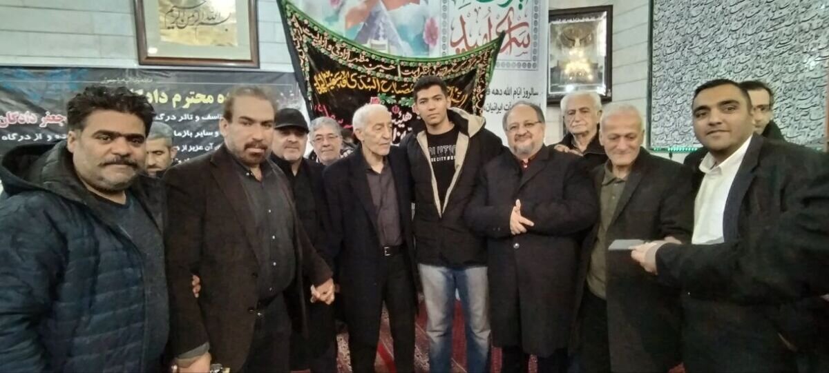 چهره ها در مراسم ختم برادر دکتر محمد دادکان 