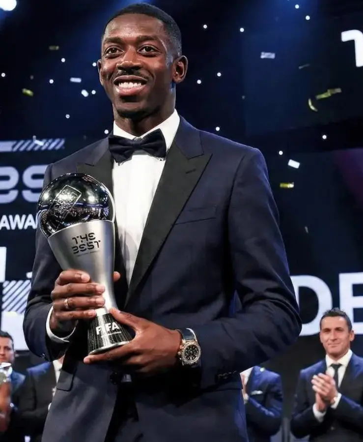 عثمان دمبله بهترین بازیکن سال ۲۰۲۵ فیفا شد