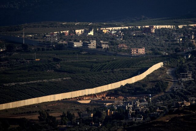 مرز لبنان و فلسطین اشغالی