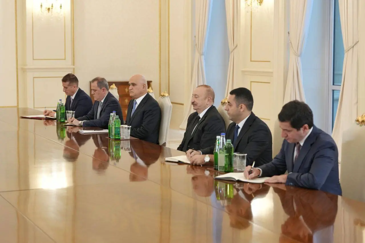 دیدار عراقچی با رییس جمهور آذربایجان