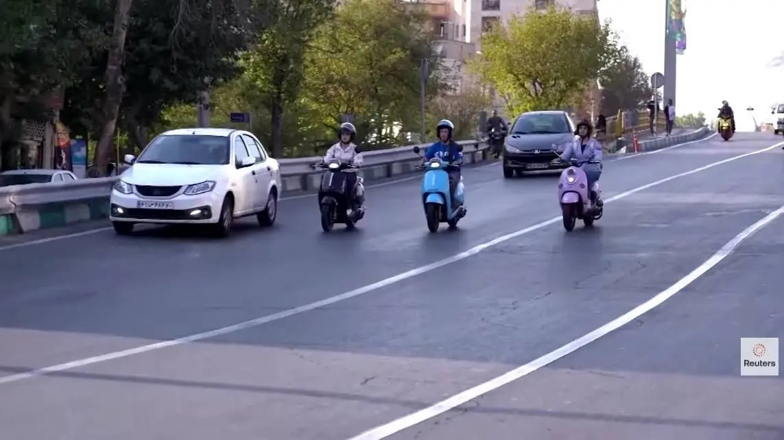 موتورسواری زنان در ایران