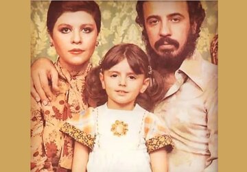 لیلا حاتمی و پدر و مادرش علی حاتمی و خانواده اش