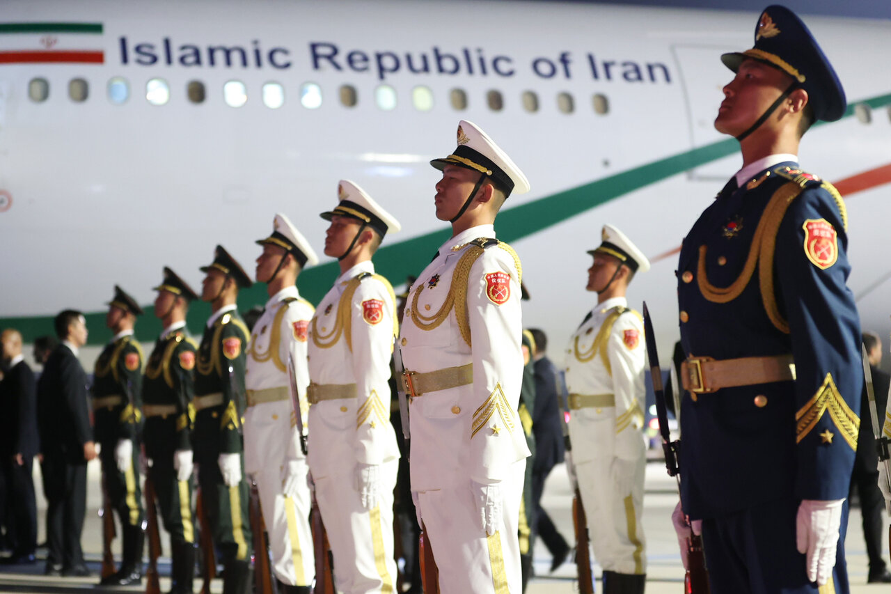 استقبال چینی ها از پزشکیان در چین