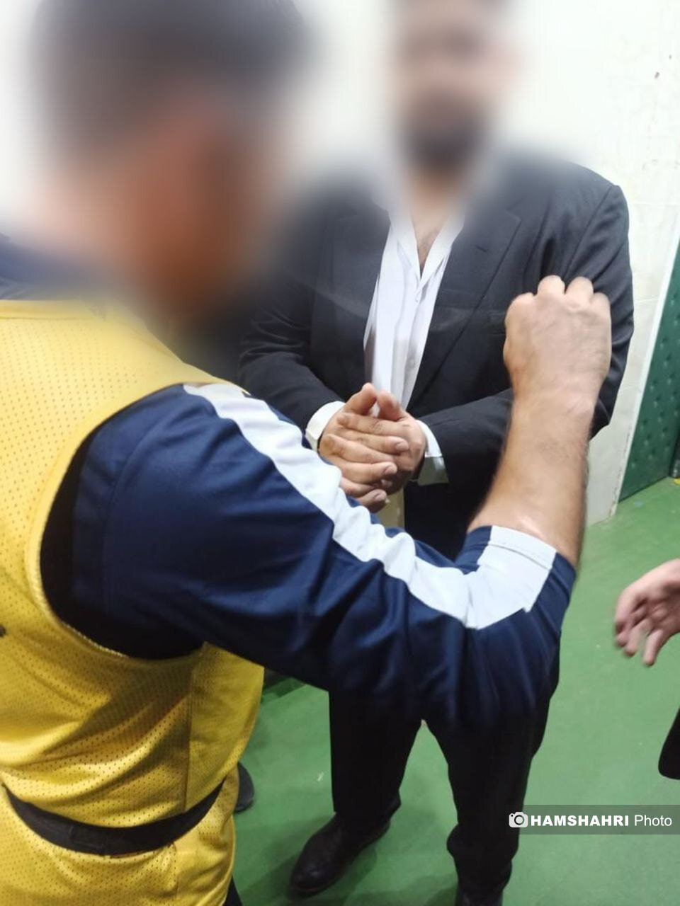 اولین تصاویر از بازداشت ضارب افشین پیروانی