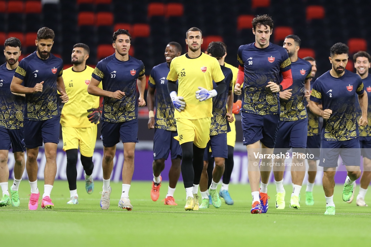 تمرین پرسپولیس 