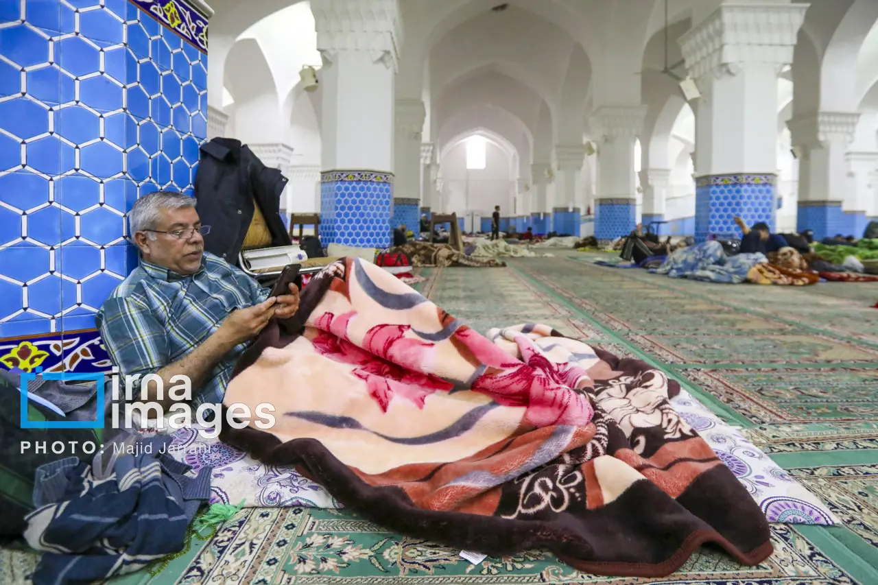 اعتکاف در مسجد ملا اسماعیل یزد