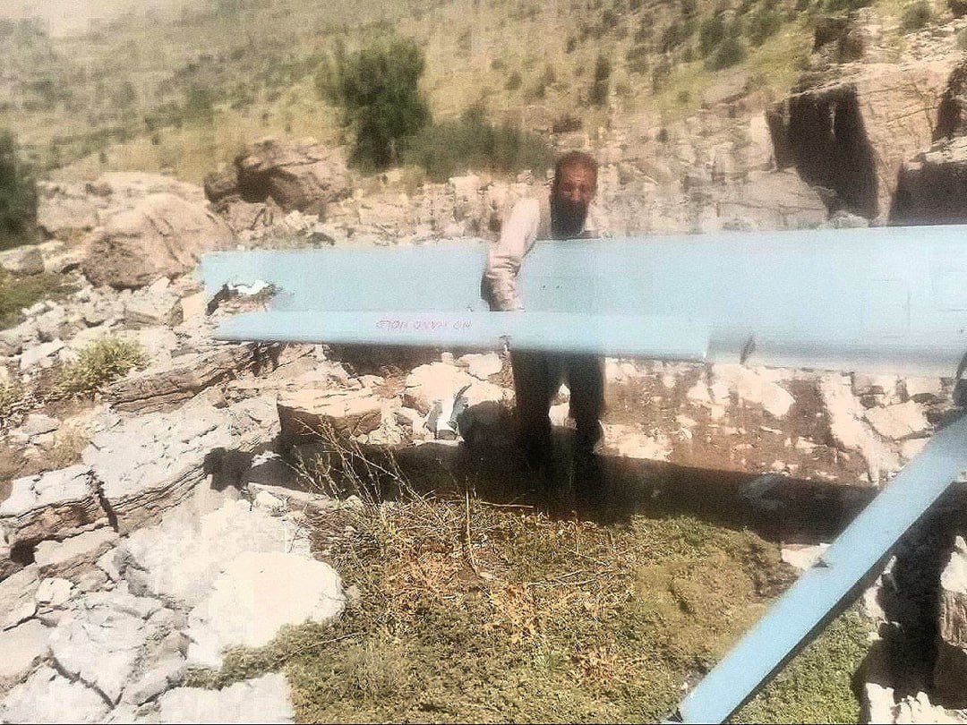 شکار پهپاد اسراییلی توسط مرد روستایی لُر