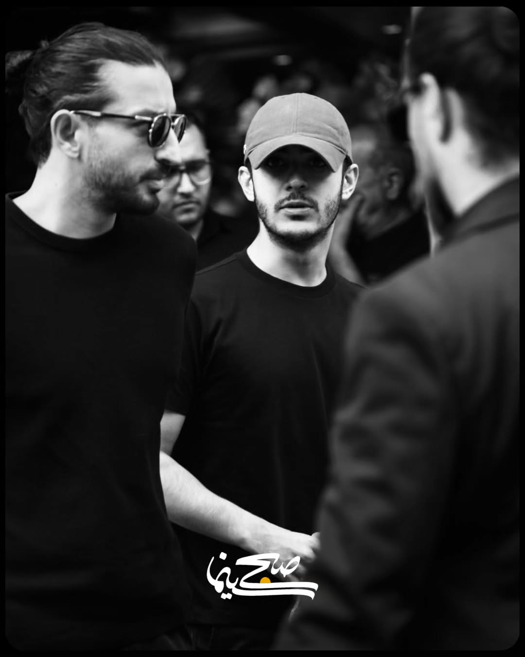 حضور هنرمندان در یادبود پدر رامبد