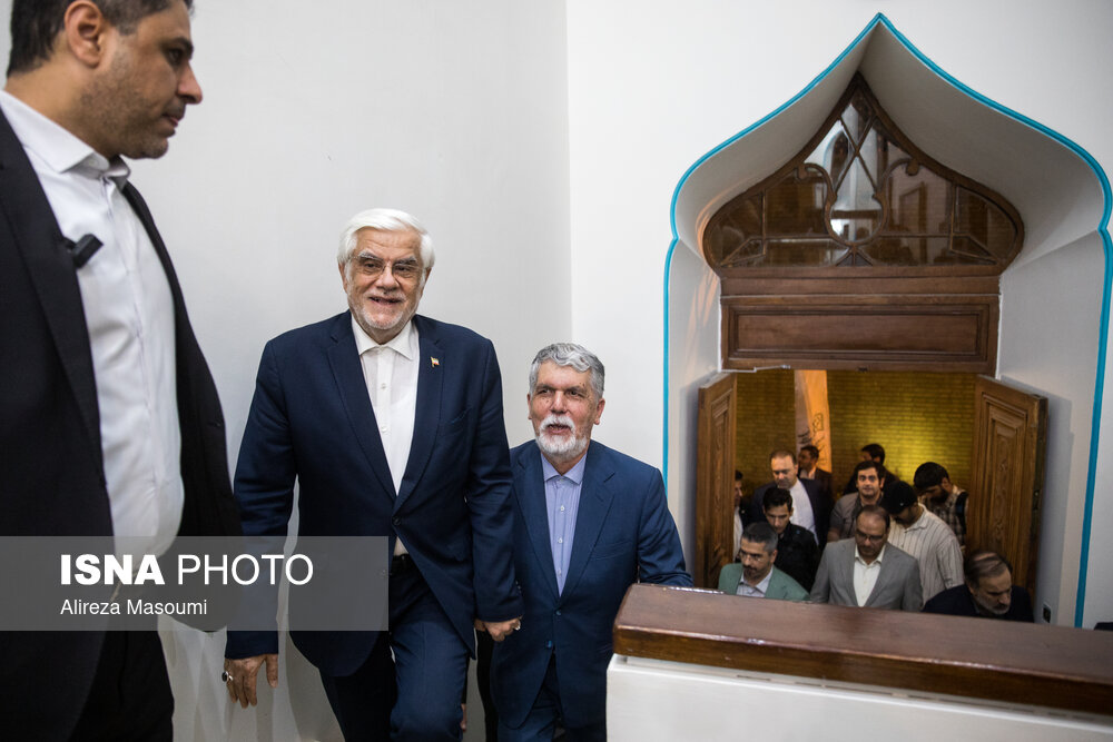 عارف و صالحی وزیر فرهنگ