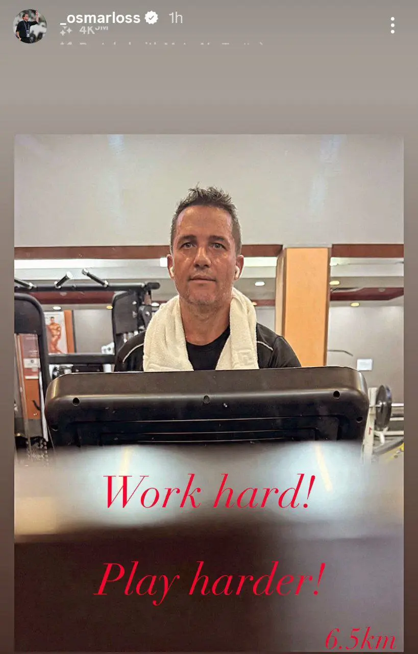 استوری اوسمار ویرا در آستانه دربی