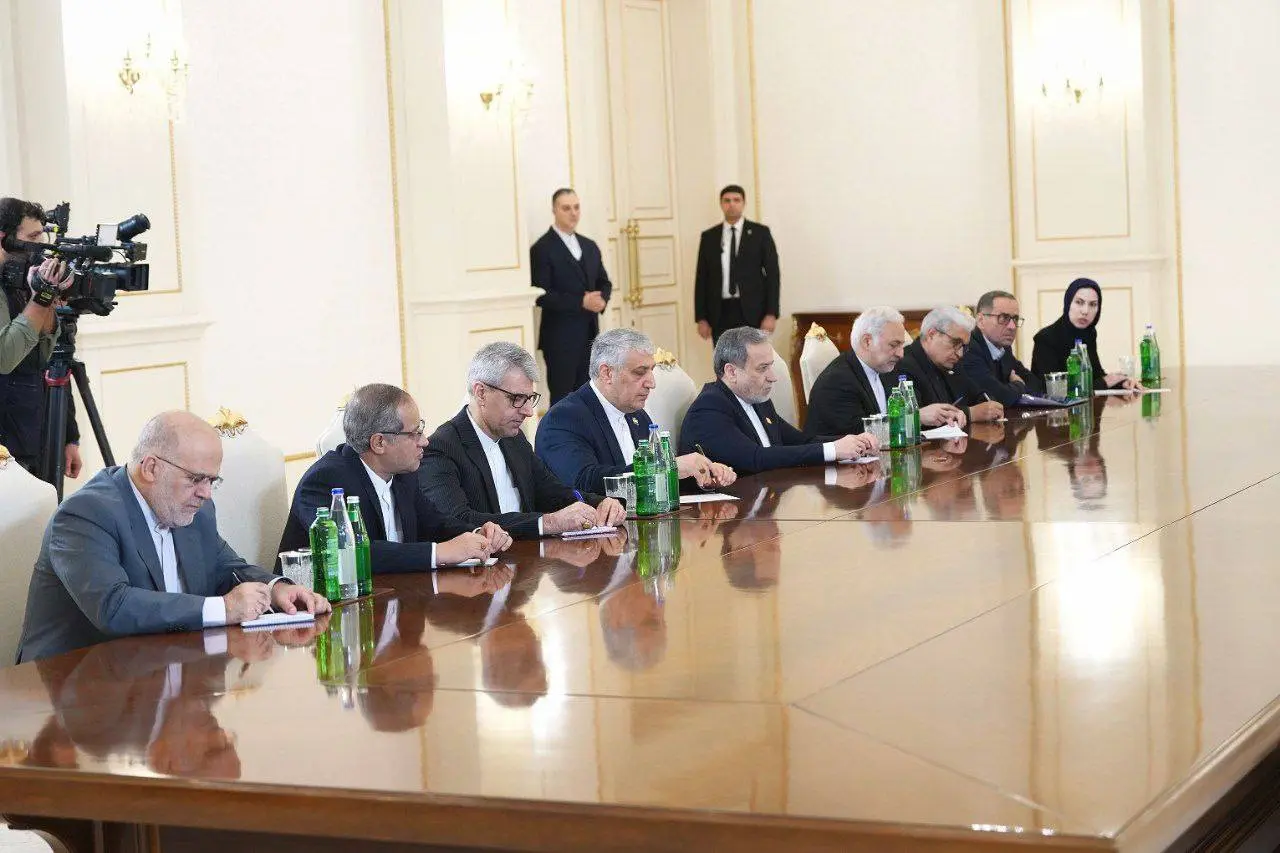 دیدار عراقچی با رییس جمهور آذربایجان