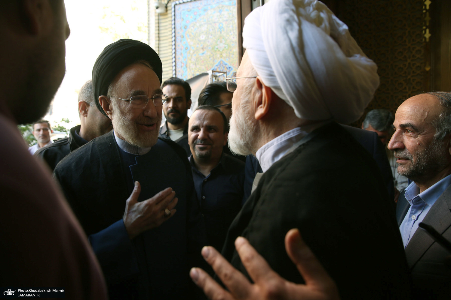 محمد خاتمی و کروبی و خاتمی
