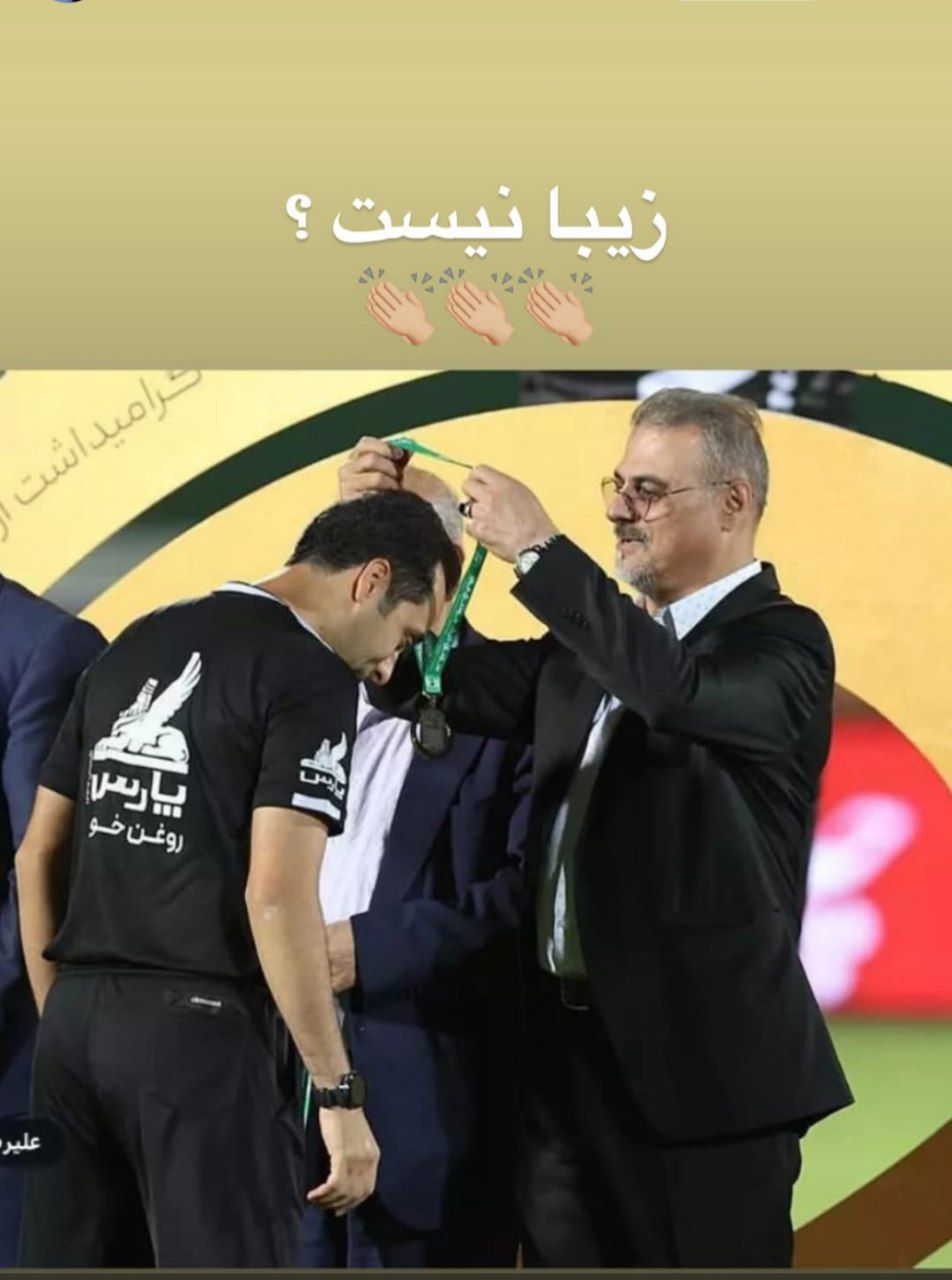 استوری جنجالی مدیر ملوان