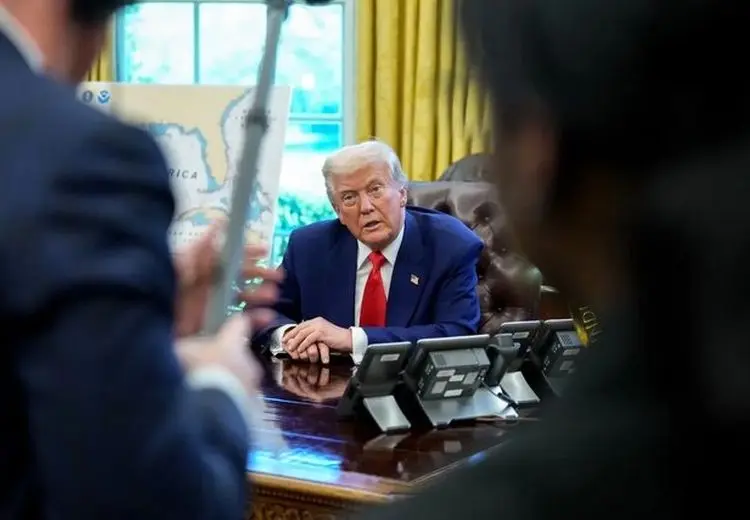 دیدار ترامپ با مشاوران ارشد خود درباره ایران