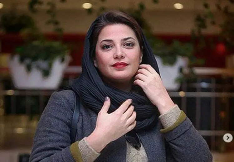 طناز طباطبایی در کنار داریوش مهرجویی