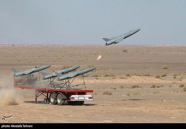قدرت نمایی ۲ موشک ارتش ایران با کمترین ضریب خطا