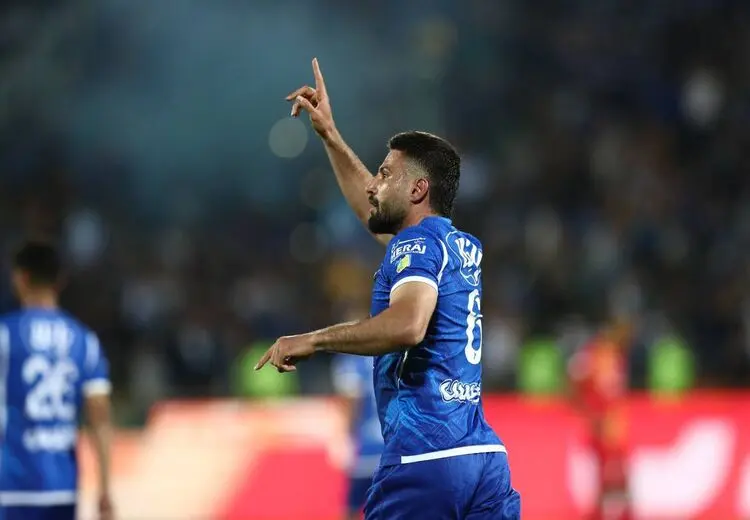 استقلال 1-0 فولاد خوزستان ، تیم نکونام در صدر جدول 