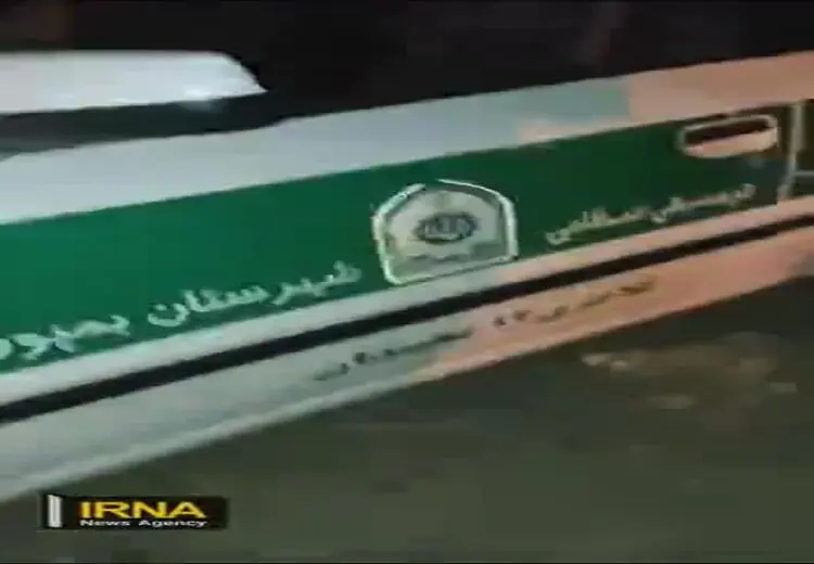 اولین تصاویر از ترور گشت کلانتری شهرستان بمپور در سیستان و بلوچستان