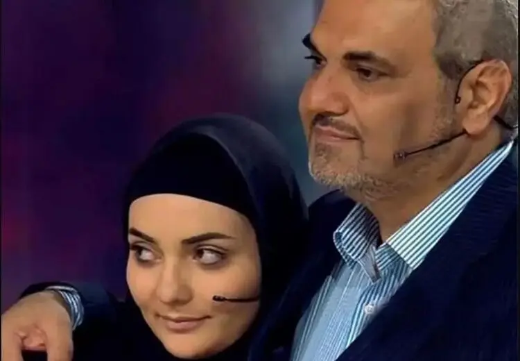 شباهت جالب دختر جواد خیابانی به پدرش
