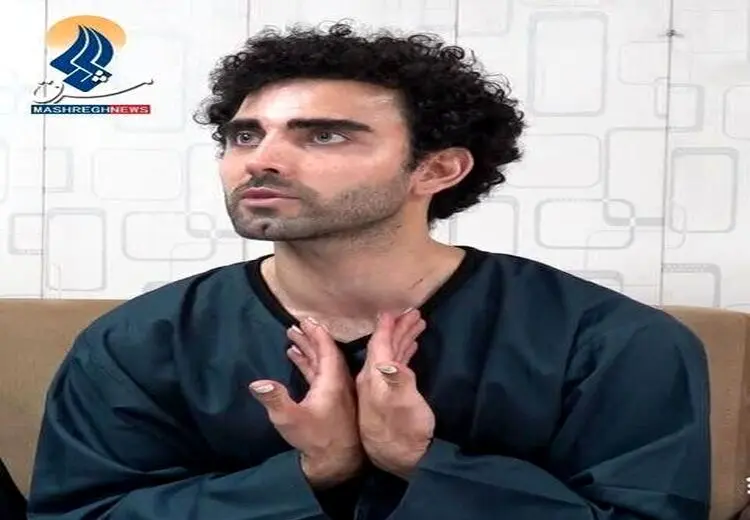 اولین تصویر بازیگر تلویزیون پس از دستگیری