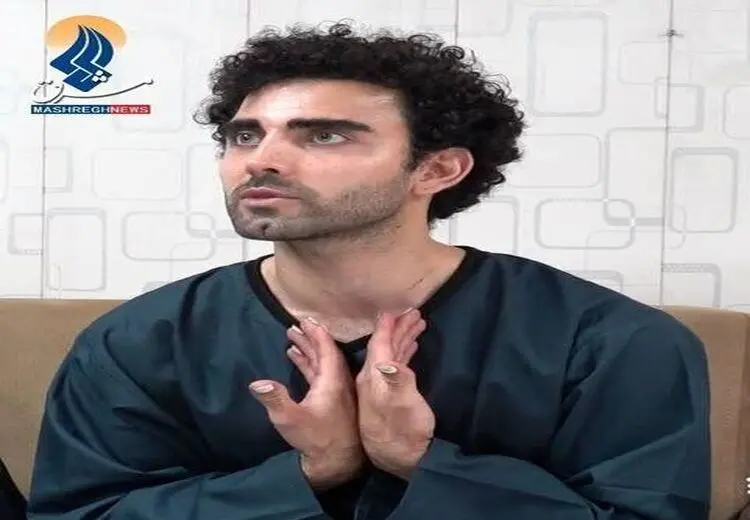 اولین تصویر بازیگر تلویزیون پس از دستگیری
