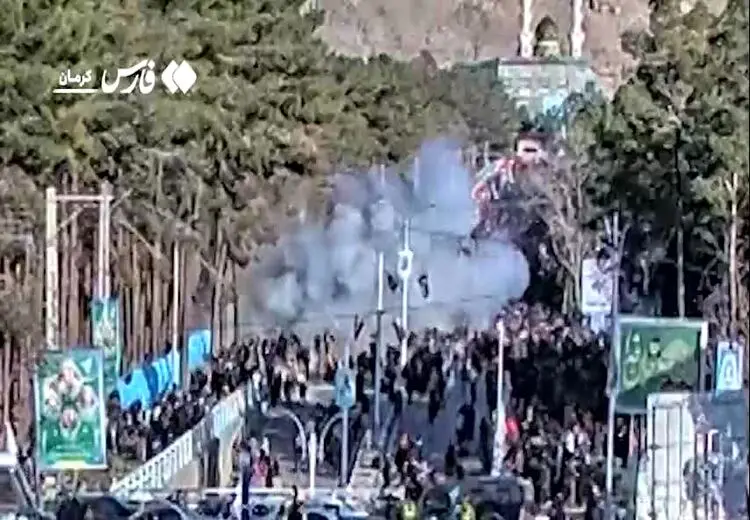  انتشار ویدئویی دیده نشده از انفجار اول حادثه تروریستی کرمان