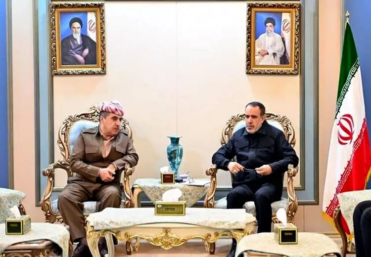 حضور هیاتی به نمایندگی از مسعود بارزانی در کنسولگری ایران در اربیل