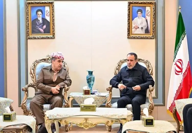 حضور هیاتی به نمایندگی از مسعود بارزانی در کنسولگری ایران در اربیل