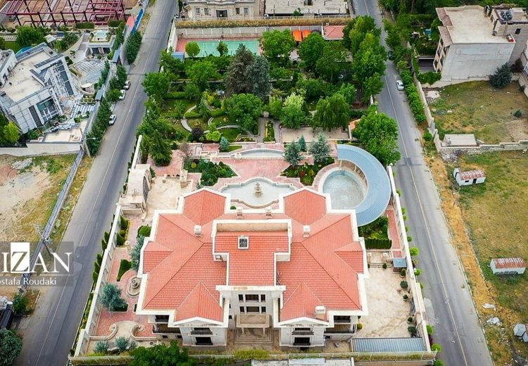 تصاویر ویلای ۸ هزار متری متهم ردیف اول چای دبش