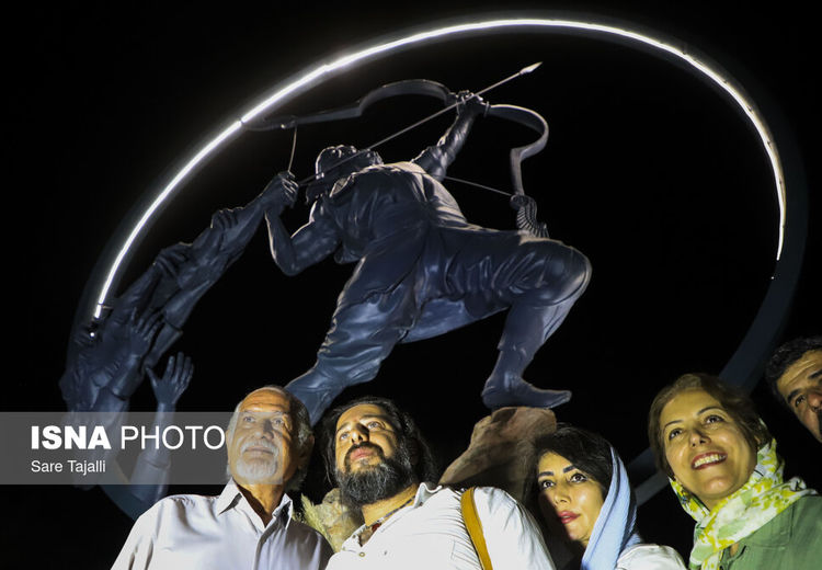 رونمایی از « آرش کمانگیر » در کرمان