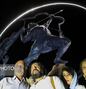 رونمایی از « آرش کمانگیر » در کرمان