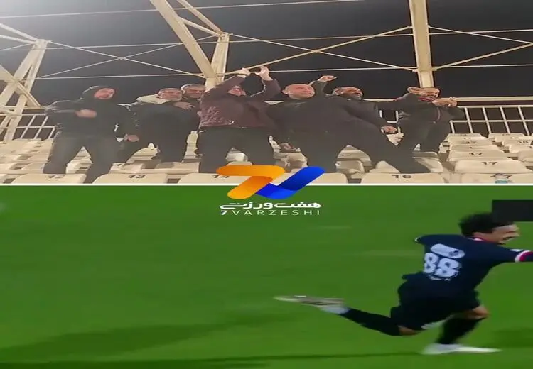واکنش اوسمار روی سکوها به گل استثنایی باکیچ